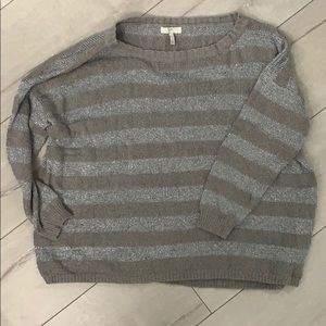 Joie silver and grey sweater, L